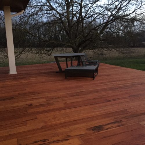 Deck Muiracatiara a clipser ou visser 20x148x7002900, colis 1-55 m2