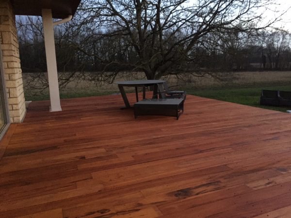 Deck Muiracatiara a clipser ou visser 20x148x7002900, colis 1-55 m2