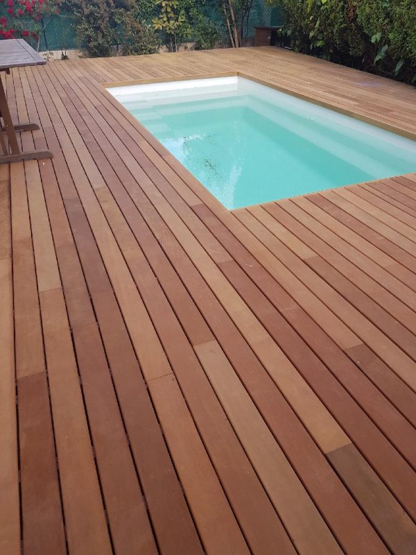 Tour de piscine Ipe 19x148